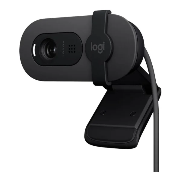 3ccc1980c2eb70fe1ecd7a076089cab4-hi.jpg Logitech Brio 100 Full HD 1080p Webcam for Meetings & Streaming, Auto-Light Balance, Built-in Mic, Privacy Shutter, USB-A, for Microsoft Teams, Google Meet, Zoom & More - Graphite