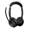 3d5321848a7aaca42f92a1142ff7a006-hi.jpg Jabra Evolve2 55 Link380c USB-C MS Stereo Wireless Headset, 28mm Driver Size, Active Noise Cancellation, Built-In Microphone, Up to 18 Hours of Battery Life, USB-C Dongle, Black