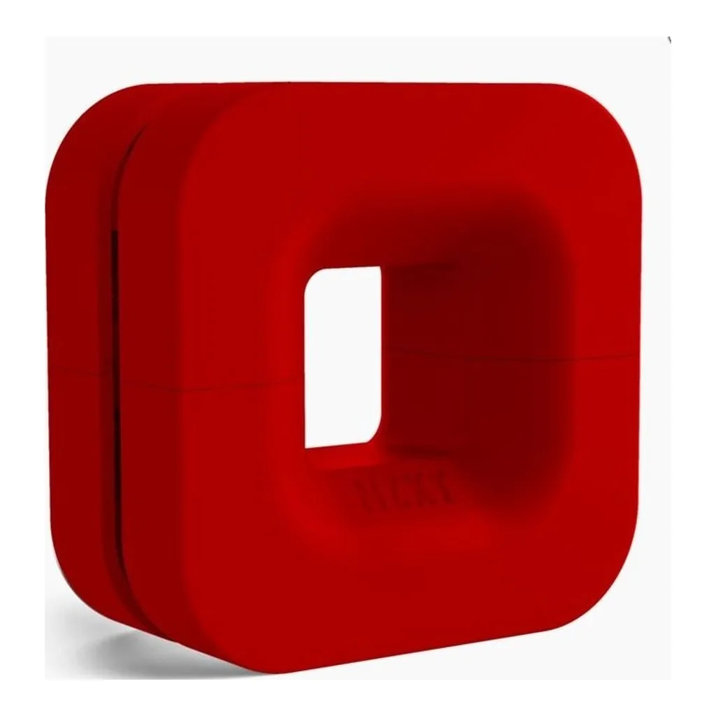NZXT Puck Cable Management and Headset Mount Silicone, Red | BA-PCKRT-RD - Image 1 NZXT Puck Cable Management and Headset Mount Silicone, Red | BA-PCKRT-RD