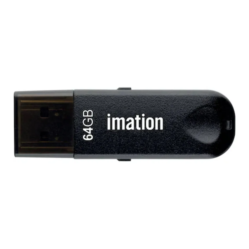 3f66e8f74f1a1262106270b17ac121f6-hi.jpg Imation Flash Drive V1 64gb, Slim Bar Type Usb Flash Drive, Plug And Play, Drag And Drop Copying And Pasting, Simple And Minimal Design | 64gb