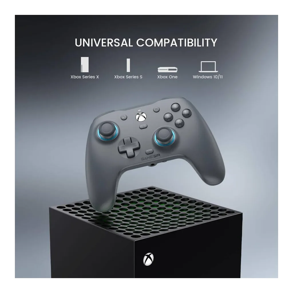 3f8fb29a39c7f404501c659c5091c7e1-hi.jpg GameSir G7 SE Wired Xbox Controller for Series X|S, Xbox One & PC Windows 10/11, Hall Effect Joysticks, Hall Trigger, Plug & Play Gamepad with 3.5mm Audio Jack, Gray