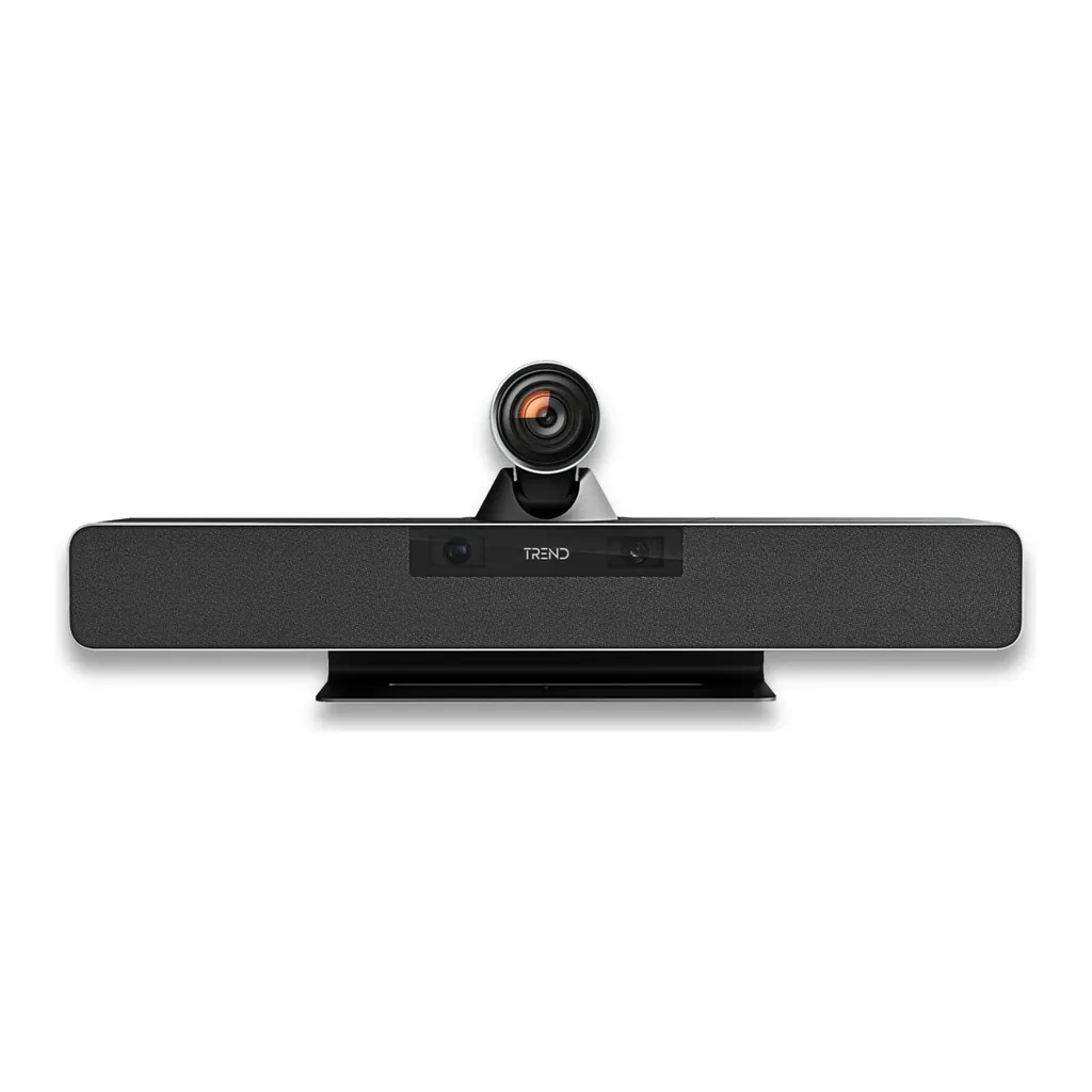 3faefc25746d55580d26916dbaaddb4a-hi.jpg TREND TR-OBS606-IV 4K Ai Dual Lens Video Conferencing Bar, 12X Optical Zoom, 117° Panoramic View, Ai Tracking, 8m Microphone Pickup, Dual Full Range Speakers, USB 3.0