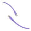3fc78db53cfe2908cf97f7e263e4316f-hi.jpg Vention Cat.6a S/FTP Patch Cord, 26AWG, Up to 10Gbps Data Transmisson, OFC Standard, RJ45 Plug, PVC Enclosure, Copper Conductor, 1M Cable Length, Purple