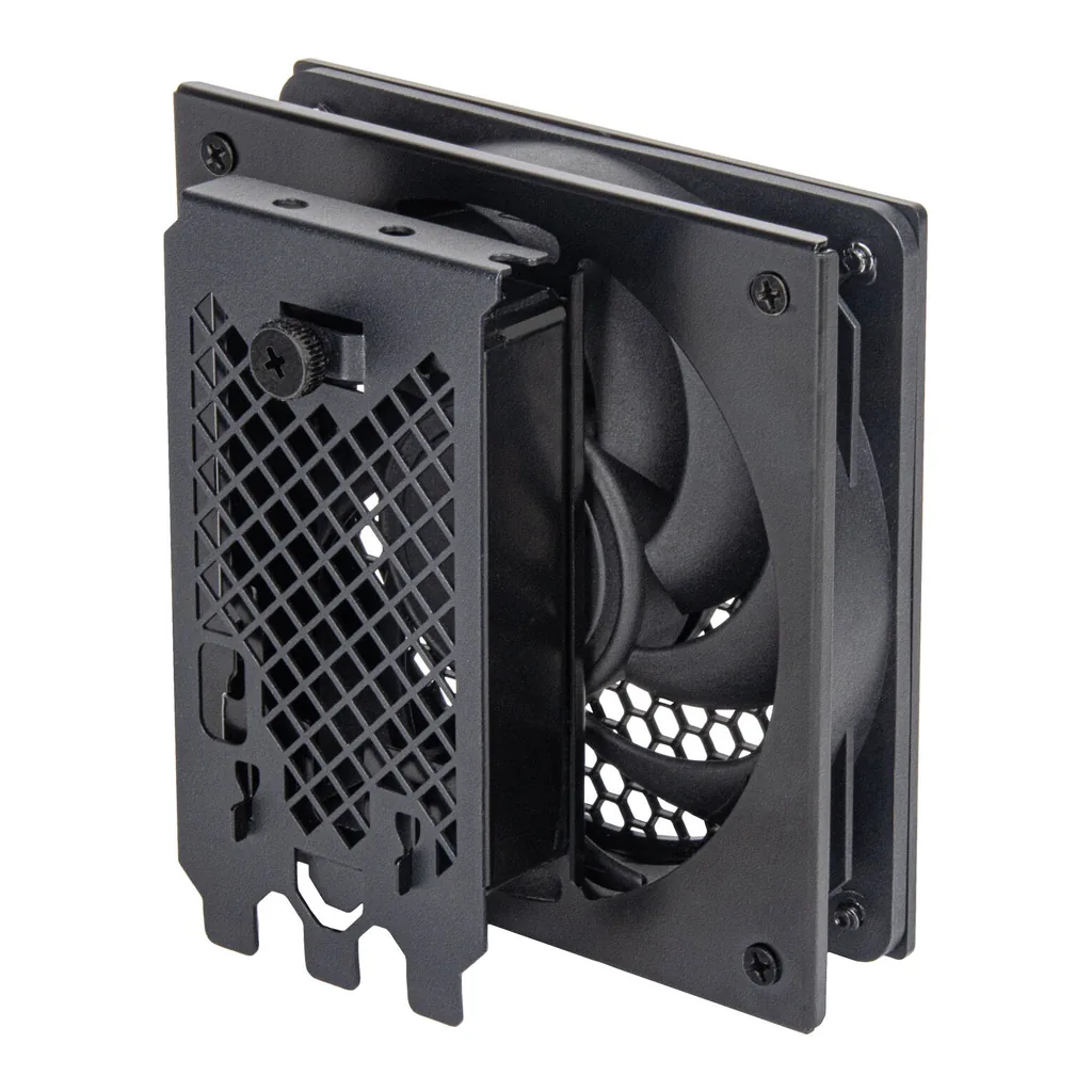 SilverStone FDP02 External Cooling Fan Adapter Bracket, Black | SST-FDP02B - Image 10 SilverStone FDP02 External Cooling Fan Adapter Bracket, Black | SST-FDP02B