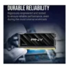 PNY Performance DDR5 Laptop Memory, 32GB Capacity, 5600MHz Speed, CL46 CAS Latency, 1.1 Voltage, On-Die ECC | MN32GSD55600-BLK - Image 2 PNY Performance DDR5 Laptop Memory, 32GB Capacity, 5600MHz Speed, CL46 CAS Latency, 1.1 Voltage, On-Die ECC | MN32GSD55600-BLK - Image 2