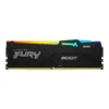 Kingston Fury Beast RGB 64GB (2x 32GB) DDR5 Desktop Memory Kit, 5200MT/s Memory Speed, CL40 CAS Latency, 288-Pin Kit, Intel XMP 3.0 & AMD Expo Profile, Black | KF552C40BB2AK2-64 - Image 2 Kingston Fury Beast RGB 64GB (2x 32GB) DDR5 Desktop Memory Kit, 5200MT/s Memory Speed, CL40 CAS Latency, 288-Pin Kit, Intel XMP 3.0 & AMD Expo Profile, Black | KF552C40BB2AK2-64 - Image 2