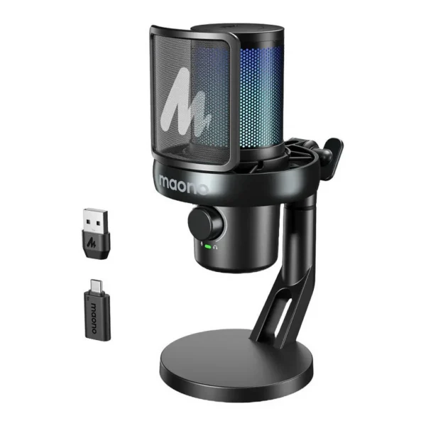 404fef551d38eda71ccffeaac9847a39-hi.jpg Maono DM40 Pro USB/Wireless Gaming Desktop Microphone