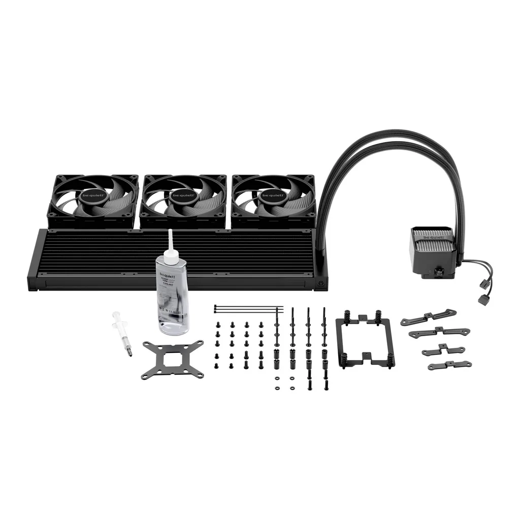 Be Quiet! Silent Loop 3 420mm Liquid CPU Cooler, Black | BW026 - Image 4 Be Quiet! Silent Loop 3 420mm Liquid CPU Cooler, Black | BW026