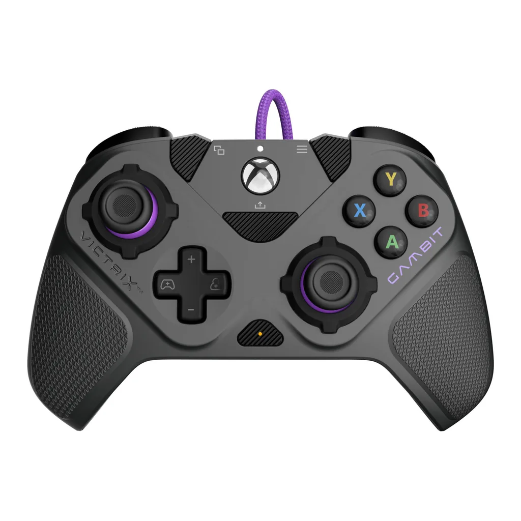 40e3d0ba62069f8a9065fc51745137e6-hi.jpg PDP Gaming Xbox Series X|S & PC Victrix Gambit Prime Wired Tournament Controller, Interchangeable Thumbsticks, Gates, & D-Pads, 3m Braided Cable, USB-C Connection, Gray