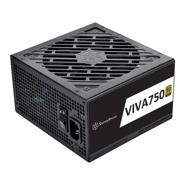 41119aef3123a4b3a6550a5830ccefc1-hi.jpg Silver Stone Viva 750 Gold 80 PLUS Gold 750W ATX Power Supply, Class Leading Single +12V Rail, Fully Modular, PCIe 8 Pin & PCIe 6 Pin Connectors Support, Black | SST-VA750-G