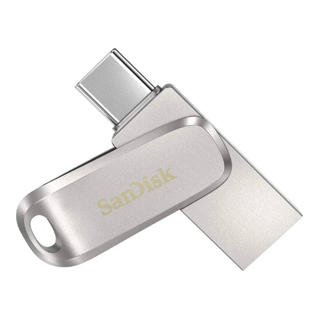 415cd5f97fd378c87bc1bebc6408742f-hi.jpg SanDisk 64GB Ultra Dual Drive Luxe USB Type-C - Silver | SDDDC4-064G-G46