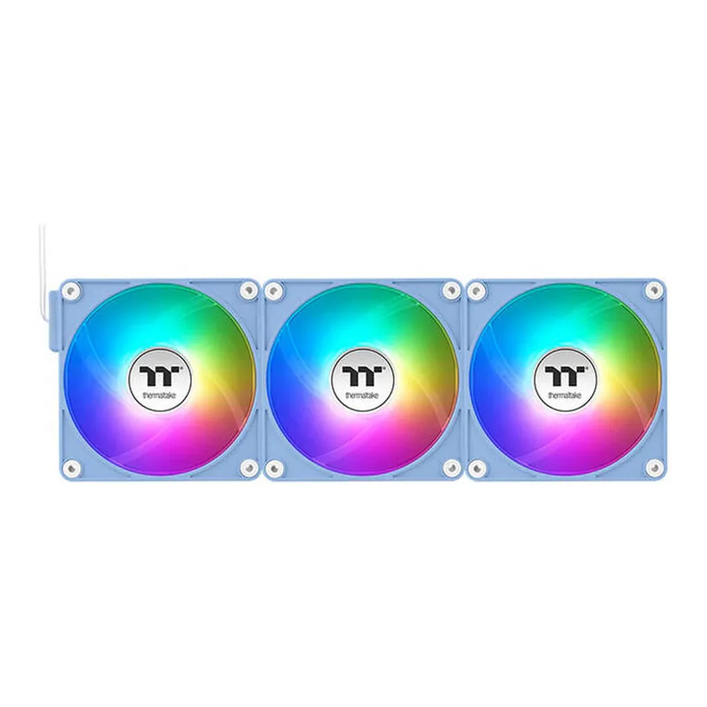 Thermaltake CT120 EX ARGB Sync PC Cooling Fan, Hydrangea Blue | CL-F196-PL12BU-A - Image 1 Thermaltake CT120 EX ARGB Sync PC Cooling Fan, Hydrangea Blue | CL-F196-PL12BU-A