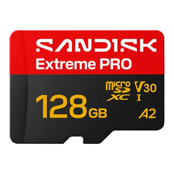 41c3238795845d70d298fe86793ca350-hi.jpg SanDisk 128GB Extreme PRO microSDXC UHS-I Card, Up to 250MB/s Read Speed Up to 120MB/s Write Speed, 5K and 4K UHD, Black | SDSQXCJ-128G-GS6MA