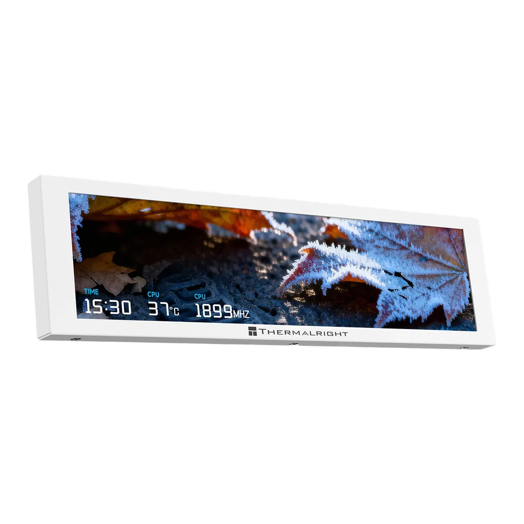 Thermalright Trofeo Vision LCD Screen Display, White - Image 1 Thermalright Trofeo Vision LCD Screen Display, White