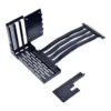 Lian-Li Premium PCI-E x16 3.0 Black Extender Riser Cable 200mm and Covert Bracket Mount for LANCOOL II | LAN2-1X - Image 1 Lian-Li Premium PCI-E x16 3.0 Black Extender Riser Cable 200mm and Covert Bracket Mount for LANCOOL II | LAN2-1X