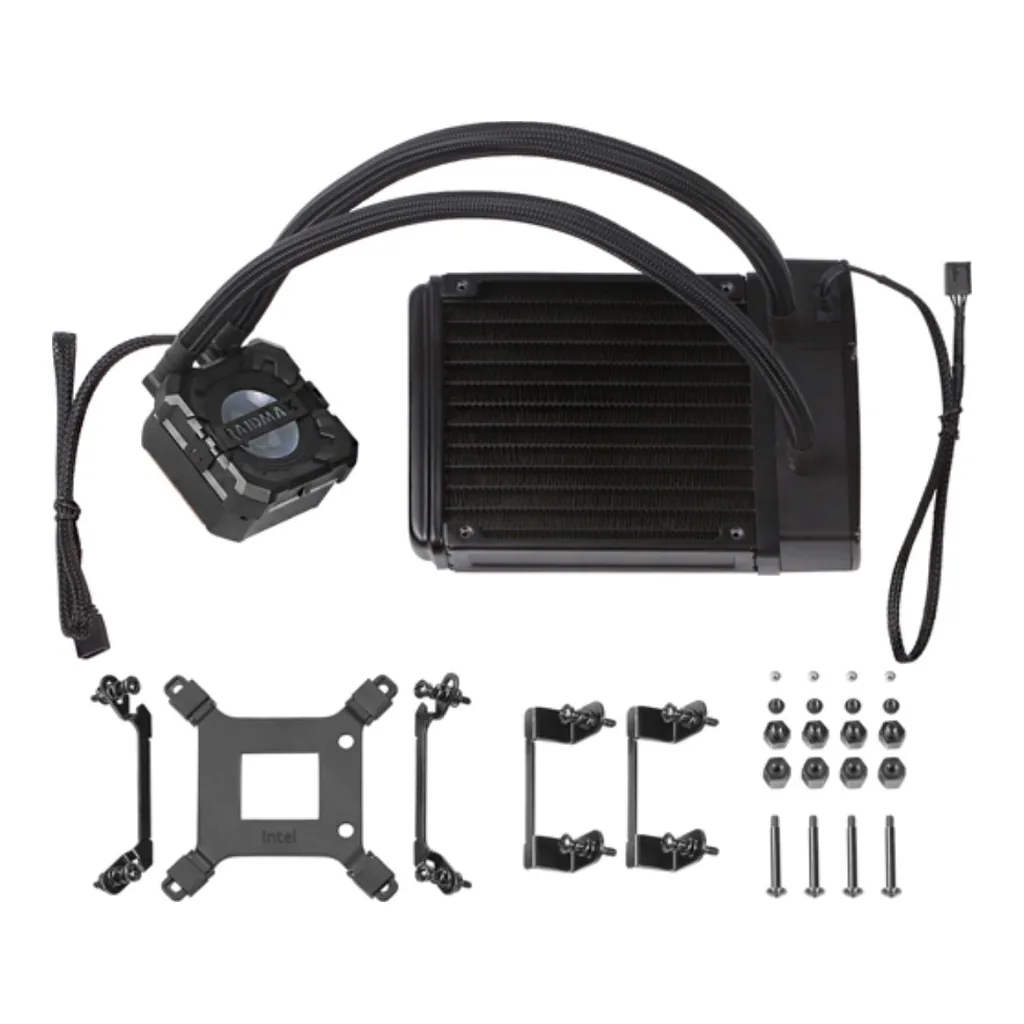 Raidmax Tornado 120 ARGB Liquid Cooling for Intel and AMD | RC120 ARGB - Image 4 Raidmax Tornado 120 ARGB Liquid Cooling for Intel and AMD | RC120 ARGB