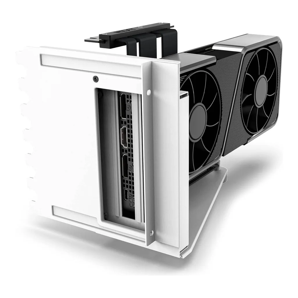 NZXT Vertical GPU Mounting Kit, White | AB-RH175-W1 - Image 4 NZXT Vertical GPU Mounting Kit, White | AB-RH175-W1