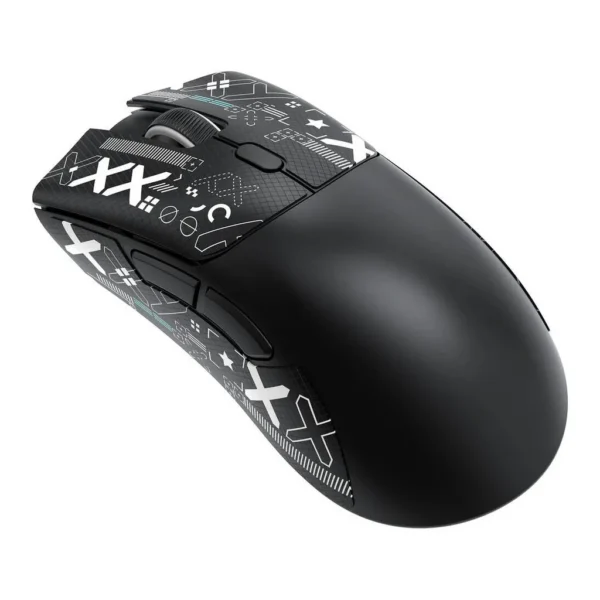 4740011889d24edb7d2a80b9c6581ce6-hi.jpg ATTACK SHARK R1 Tri-Mode Gaming Mouse, 18000 DPI, Black