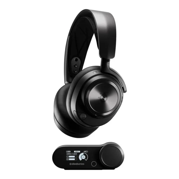 47666f7770bbdc1492f178dd2bb63928-hi.jpg SteelSeries Arctis Nova Pro Wireless Gaming Headset, Infinity Power System, Dual Audio Streams, Active Noise Cancellation, ClearCast Gen 2 Mic, Compatible with PS4 / PS5 / PC, Black