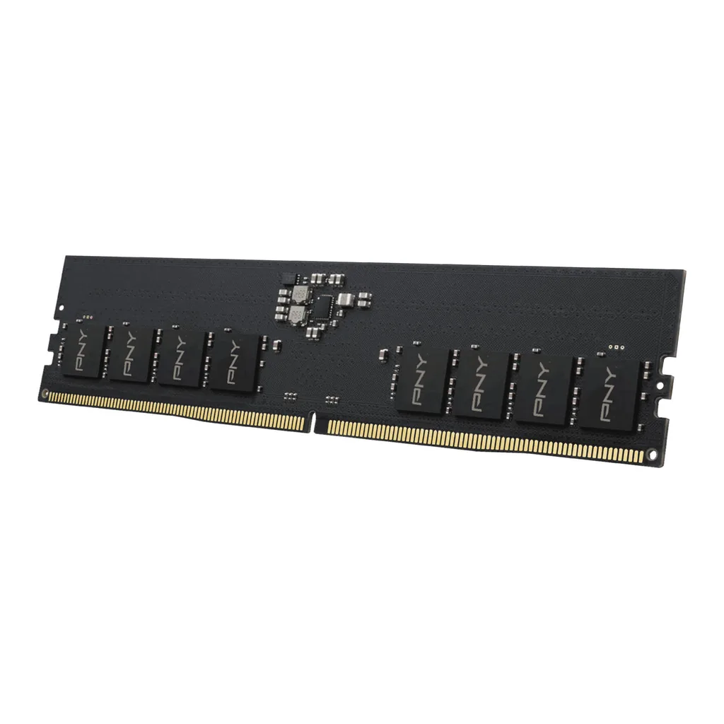 PNY Performance DDR5 Desktop Memory, 16GB Capacity, 5600MHz Speed, CL40 CAS Latency, 1.2 Voltage, Intel XMP & AMD EXPO Profile Support, Black | MD16GSD55600-BLK - Image 2 PNY Performance DDR5 Desktop Memory, 16GB Capacity, 5600MHz Speed, CL40 CAS Latency, 1.2 Voltage, Intel XMP & AMD EXPO Profile Support, Black | MD16GSD55600-BLK - Image 2