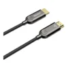 4824483bbcc25eef5384e7784098e089-hi.jpg Unitek Fiber Optic 8K HDMI Cable, 8K@60Hz Resolution, Up To 48Gbps Bandwidth, 24K Gold-Plated Plug, Dynamic HDR10, eARC, ALLM, 30AWG, Alloy Housing, 100M Cable Length, Black | C11085GY01-100M
