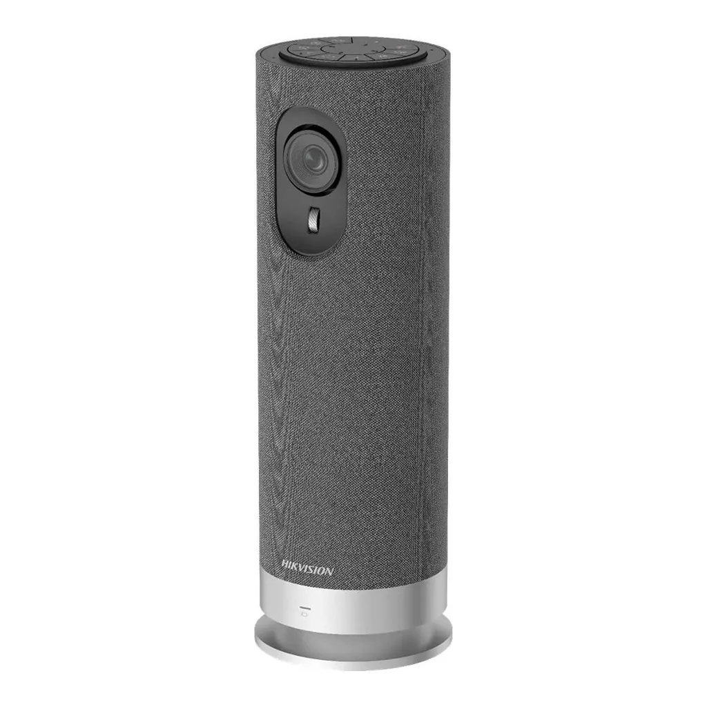 4847266f9de30891d96d11f82a678c8f-hi.jpg Hikvision UVC-X12 Portable Conference Camera, 2MP (WDR) CMOS, 1920 1080 Resolution, Built-In 4-Micl, USB Type-C interface, 2450 mAh Battery Capacity, Gray