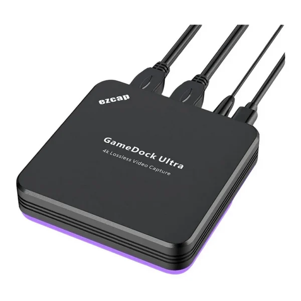 ezcap320 GameDock Ultra USB-C Capture Card, 4K30 Recording and 4K60 HDR Passthrough - Image 1 ezcap320 GameDock Ultra USB-C Capture Card, 4K30 Recording and 4K60 HDR Passthrough