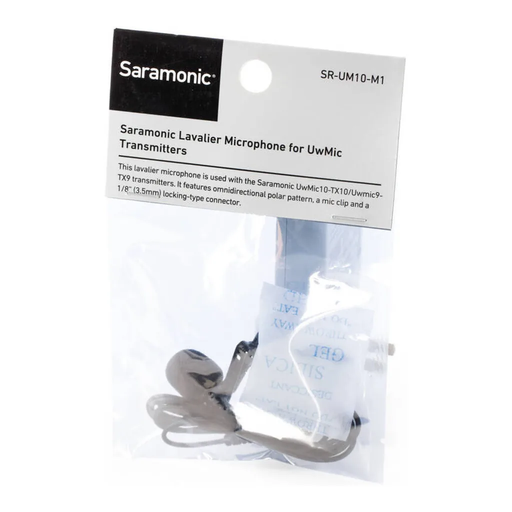 4a4fdf3d66ae1557121b90c6b9252e7c-hi.jpg Saramonic Replacement Lavalier Microphone with Locking 3.5mm TRS Connector