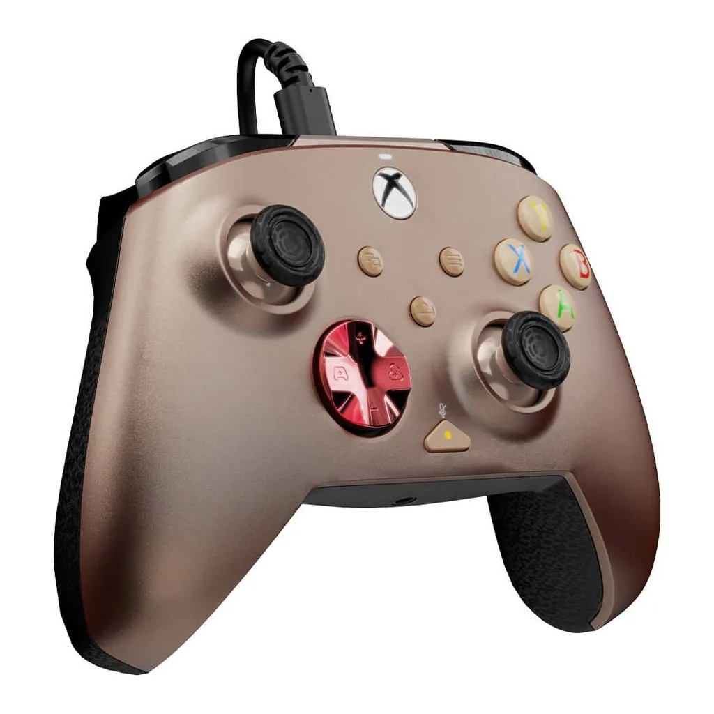 4a7035980ef84775bb2fc1a2045fd009-hi.jpg PDP Wired Controller Compatible With Xbox Series X/S, Windows 10/11 PC, Rematch Advanced, Built-in Audio Controls, 2.4M Detachable USB-C cable, Officially Licensed By Xbox, Nubia Bronze