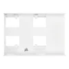 Corsair Dual 2.5" to 3.5" Drive Mounting Bracket, White | CSSD-BRKT2W - Image 2 Corsair Dual 2.5" to 3.5" Drive Mounting Bracket, White | CSSD-BRKT2W