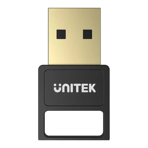 4b37816ca5c1f0d012c2a378851f1268-hi.jpg Unitek USB Bluetooth 5.3 Adapter, Bluetooth 5.3 with EDR, Up to 3Mbps Data Transfer Rate, Up to 20 Meters Long Distance Coverage, Up to 7 Device Multi-Device Connection, Black | B105B
