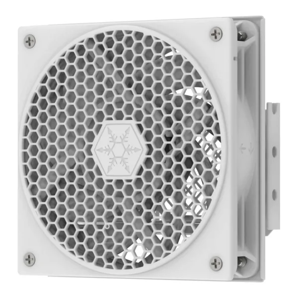 SilverStone FDP02 External Cooling Fan Adapter Bracket, White | SST-FDP02W - Image 1 SilverStone FDP02 External Cooling Fan Adapter Bracket, White | SST-FDP02W