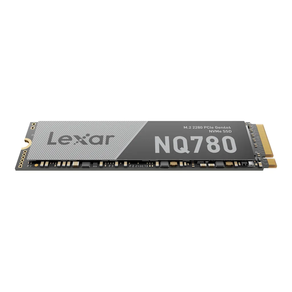 4b94d539c445f44dc8ccea67526ee68d-hi.jpg Lexar NQ780 PCIe Gen 4 x4 NVMe SSD, 2TB Capacity, M.2 2280 Form Factor, Read up to 7000MB/s, Write up to 5000MB/s, 1200TBW Endurance, 1.5m Hours MTBF | LNQ780X002T-RNNNG