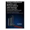 TEUCER Vertical GPU Mounting Bracket Kit, Black | PCI-E4.0-Vertical-Mount - Image 9 TEUCER Vertical GPU Mounting Bracket Kit, Black | PCI-E4.0-Vertical-Mount