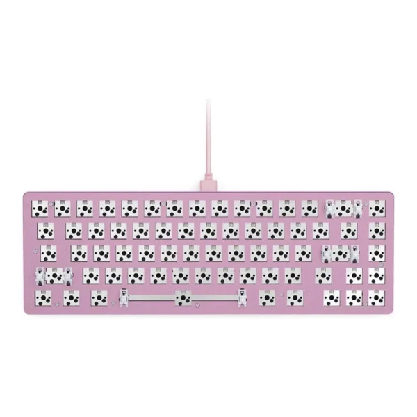 Glorious GMMK 2 65% Barebone Keyboard, Pink | GLO-GMMK2-65-RGB-P - Image 1 Glorious GMMK 2 65% Barebone Keyboard, Pink | GLO-GMMK2-65-RGB-P