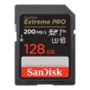 4c796476af89bcfe3ba89292372e663f-hi.jpg SanDisk 128GB Extreme PRO UHS-I SDXC Memory Card, Max Read Speed 200 MB/s, Max Write Speed 90 MB/s, UHS-I / V30 / U3 / Class 10, Records FHD, 3D & 4K Video | SDSDXXD-128G-GN4IN
