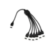 EKWB EK-D-RGB 6-way Splitter Cable, Black | 3831109821879 - Image 1 EKWB EK-D-RGB 6-way Splitter Cable, Black | 3831109821879