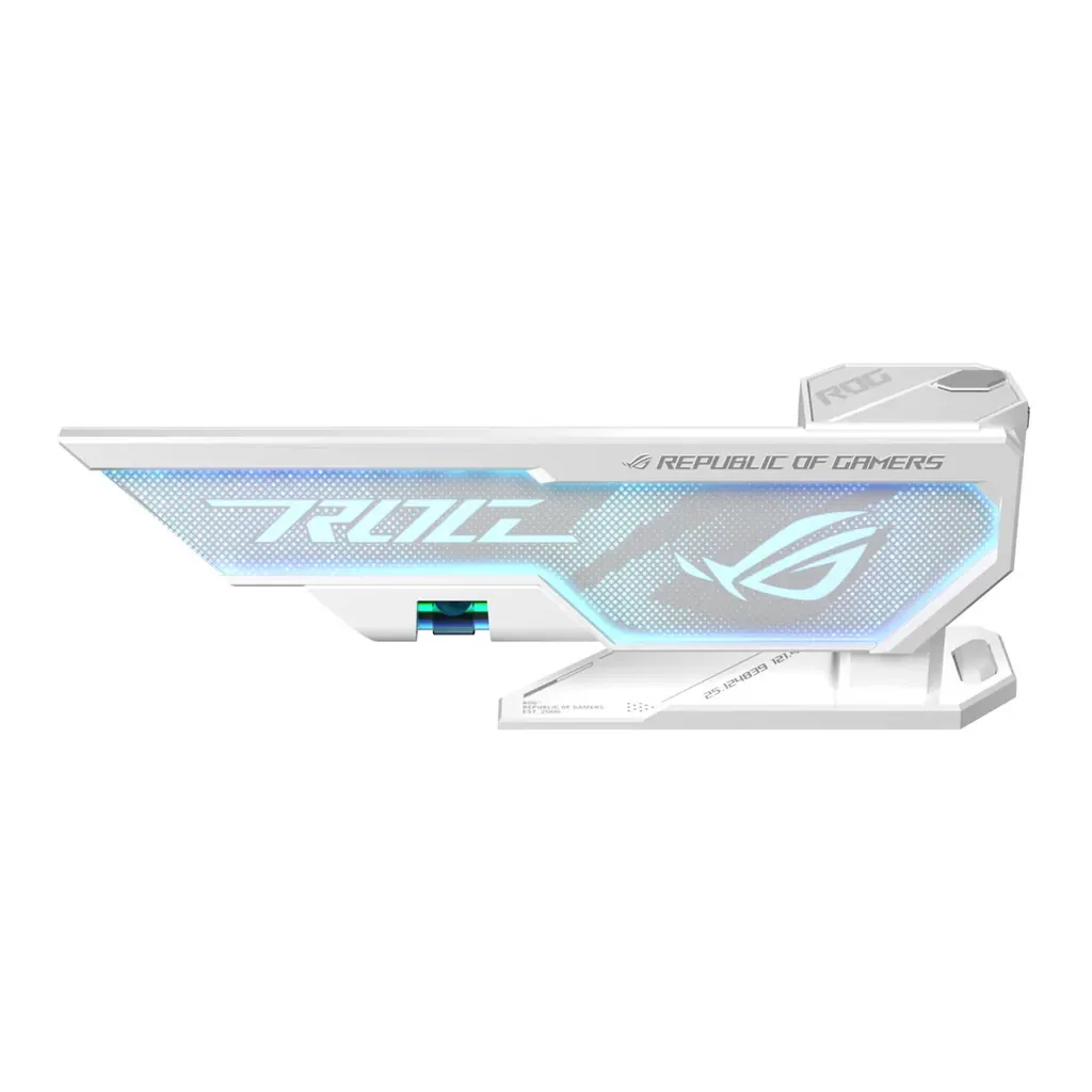 ASUS ROG Herculx Graphics Card Holder, White | 90DA0023-B09000 - Image 6 ASUS ROG Herculx Graphics Card Holder, White | 90DA0023-B09000
