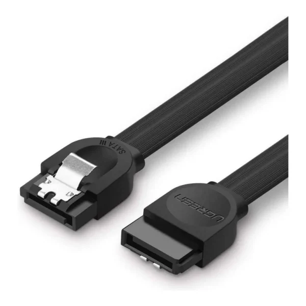 4e461fbbf3f8feedb597aa685f284841-hi.jpg UGREEN SATA III Data Cable, 0.5 m, Black (30796)