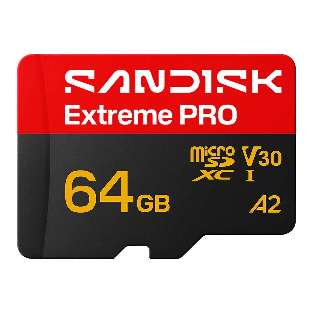 4e4fe59ebb76a76f4fd65d92124e01af-hi.jpg SanDisk Extreme PRO microSDXC UHS-I Memory Card, 64GB Storage, Up to 250MB/s Read Speed, Write Speeds up to 170MB/s, 4K Video, Action Cameras, Drones & Gaming Devices | SDSQXCU-064G-GS6MA