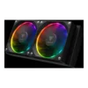GAMDIAS Chione M4-240 Elite Cooling Power, Black - Image 4 GAMDIAS Chione M4-240 Elite Cooling Power, Black