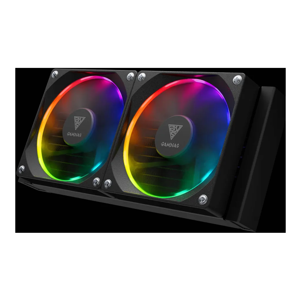 GAMDIAS Chione M4-240 Elite Cooling Power, Black - Image 4 GAMDIAS Chione M4-240 Elite Cooling Power, Black