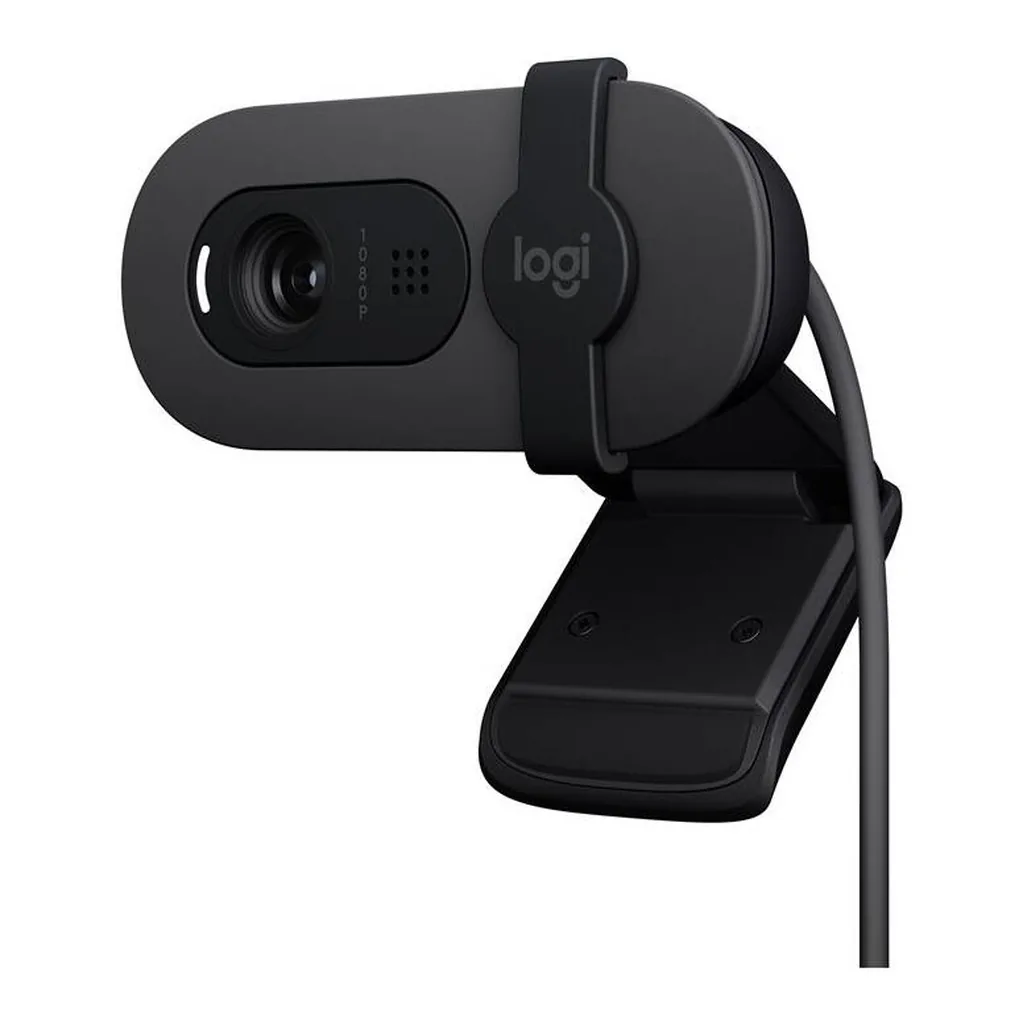 4f40e5e73688c796dc9551d52aa61c54-hi.jpg Logitech Brio 105 Full HD 1080p Business Webcam with Auto-Light Balance, Graphite