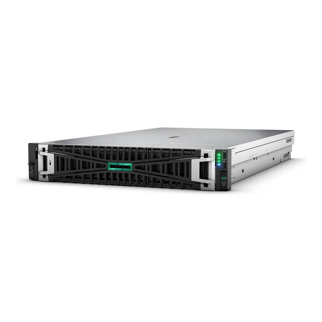 4fc01430691767276ab317950cdc6e4a-hi.jpg HPE ProLiant DL380 Gen11 2U Rack Server, 2x Intel Xeon Silver 4510, 64GB RAM, 3x 1.92TB SAS SSD, HPE MR408io Gen11 x8 Lanes, Broadcom BCM5719 Ethernet 1Gb, 2x 1000W PSU | DL-380-G11