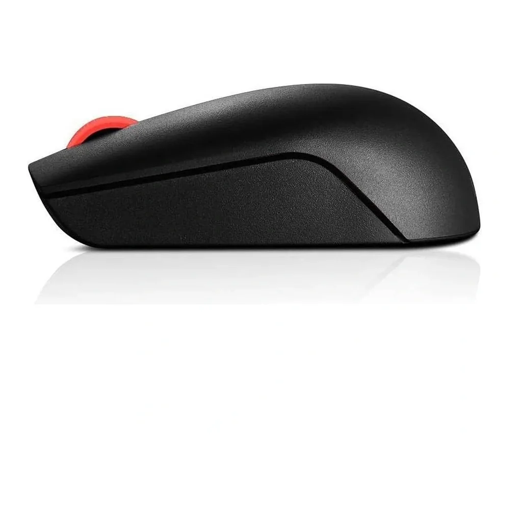 Lenovo Essential Compact Wireless Mouse, Black - View 2 Lenovo Essential Compact Wireless Mouse, Black - View 2