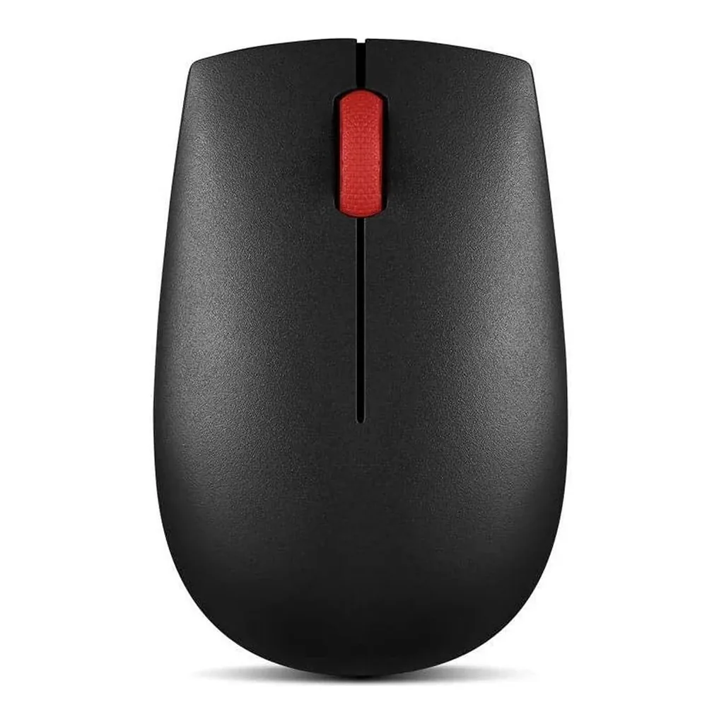 Lenovo Essential Compact Wireless Mouse, Black - View 4 Lenovo Essential Compact Wireless Mouse, Black - View 4