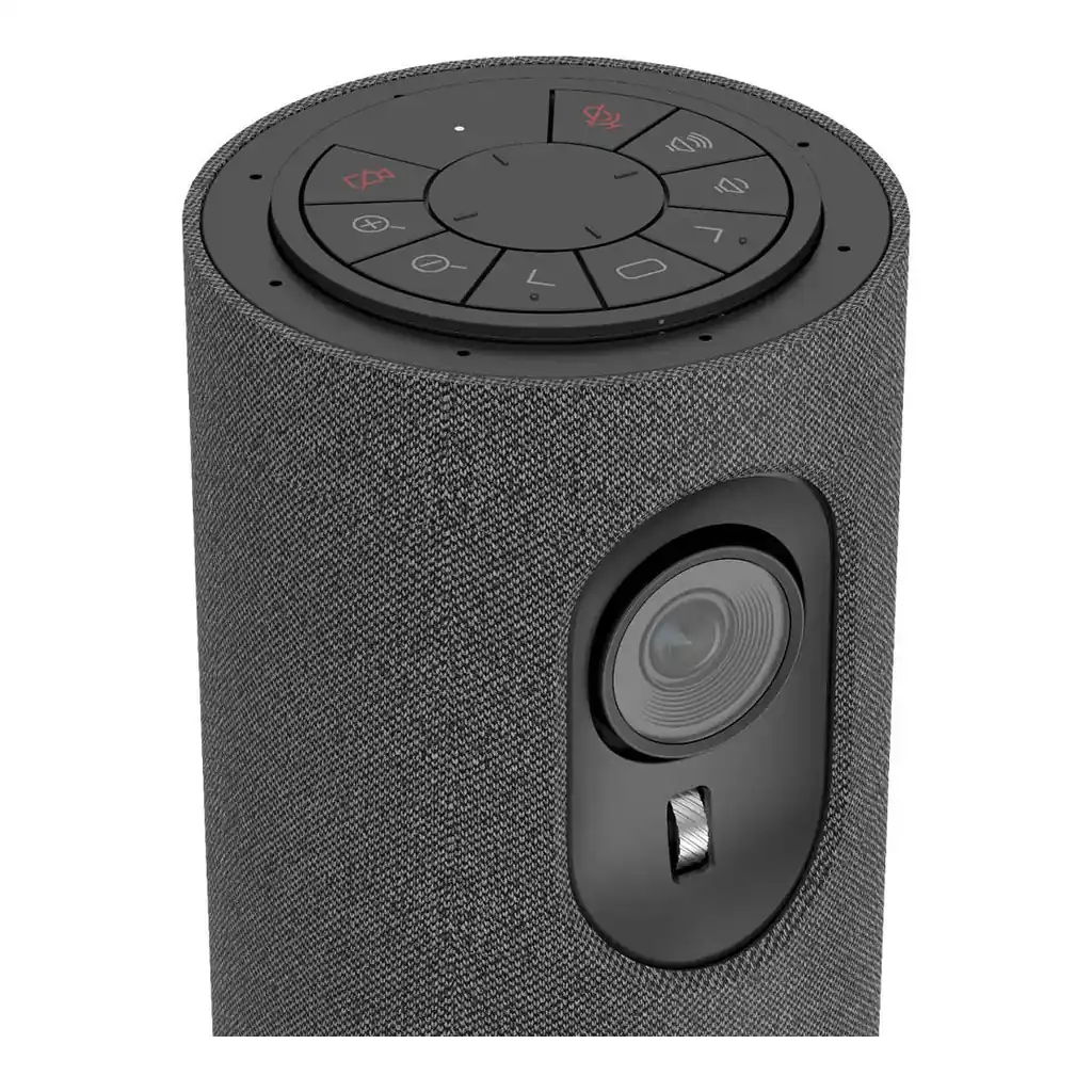 50381c438ae563e90d91665d1418e718-hi.jpg Hikvision UVC-X12 Portable Conference Camera, 2MP (WDR) CMOS, 1920 1080 Resolution, Built-In 4-Micl, USB Type-C interface, 2450 mAh Battery Capacity, Gray