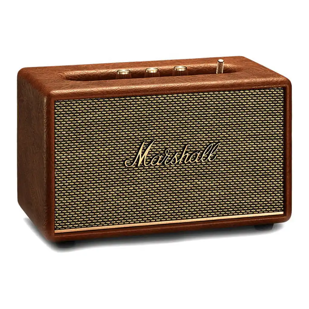 509f8c66556a5c1cfbe164cd7f6e2451-hi.jpg Marshall Acton III Bluetooth Speaker, Room-filling Sound, 45 20,000 Hz Frequency, Adjustable Bass &Treble Controls, Bluetooth 5.2, 3.5mm Input, 10m Range, Brown