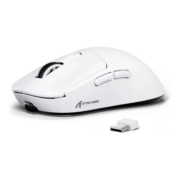 53526b4b058a577f93c7cbe6958ad688-hi.jpg ATTACK SHARK X3 Tri-Mode Gaming Mouse, 26000 DPI, White