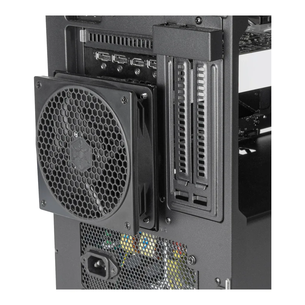 SilverStone FDP02 External Cooling Fan Adapter Bracket, Black | SST-FDP02B - Image 4 SilverStone FDP02 External Cooling Fan Adapter Bracket, Black | SST-FDP02B